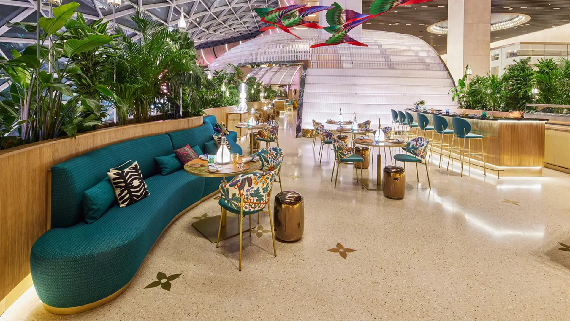 World's First Louis Vuitton Lounge Opens at Doha Airport