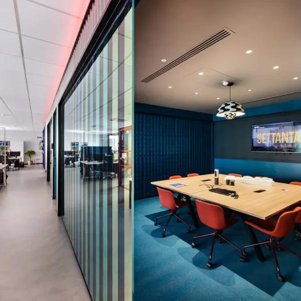 Lighting Design of the Settanta7 Offices